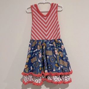 Matilda Jane Twirl Dress size 6 EUC